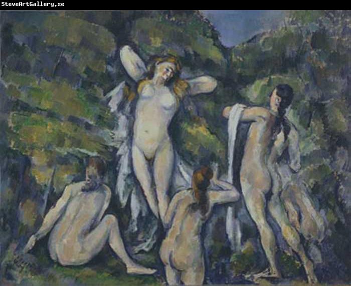 Paul Cezanne Women Bathing